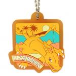 Pockemon - Charizard I-2 - Pikachu and Friends - Happy Beach Time - Rubber Strap